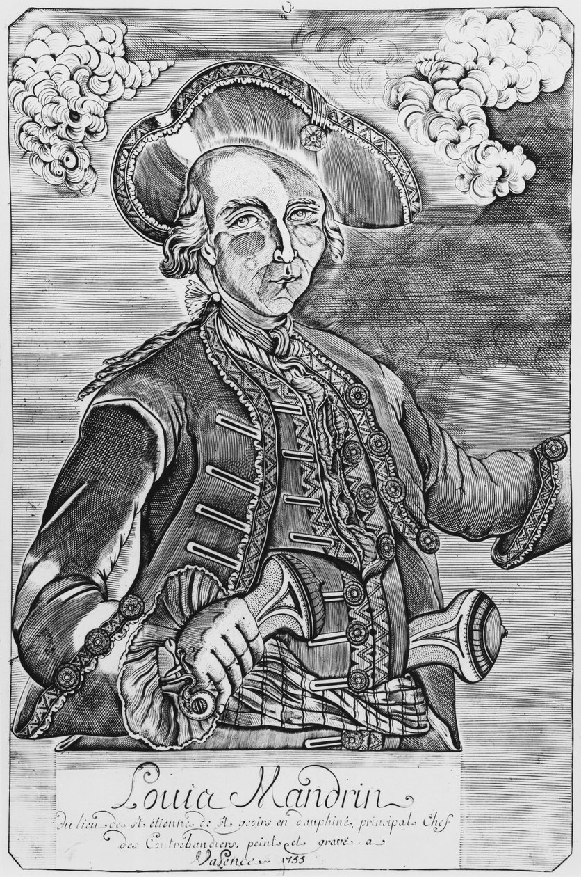 लुई मैंड्रिन (1724-55) द्वारा फ्रेंच स्कूल