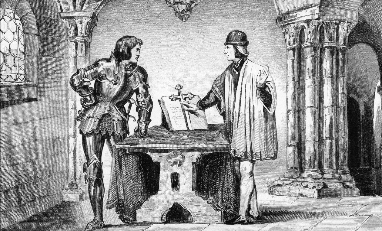 लुइस इलेवन (1423-83) को कोल्ट द्वारा &39;हिस्टोइरे डी फ्रांस&39; से चार्ल्स द बोल्ड (1433-77) द्वारा गिरफ्तार किया गया था, सी। 1940 द्वारा फ्रेंच स्कूल