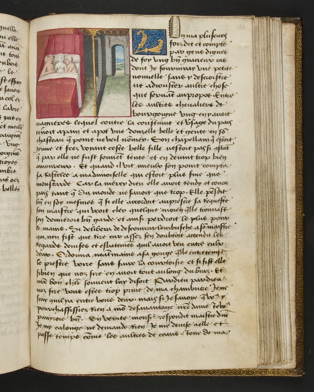 एमएस हंटर 252 163r पेज हंड्रेड न्यूज न्यूज, c.1461-62 से द्वारा फ्रेंच स्कूल