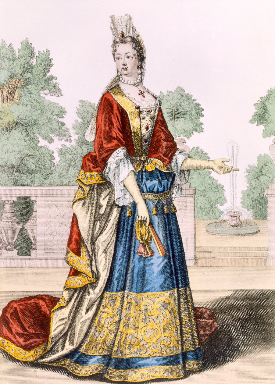 मैडम डचेस ऑफ मेन, 1692 द्वारा फ्रेंच स्कूल