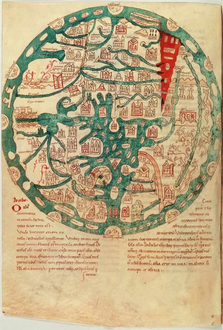 मप्पामुंडी, सेविले के इसिडोर के बाद, c.1130-1135 द्वारा फ्रेंच स्कूल