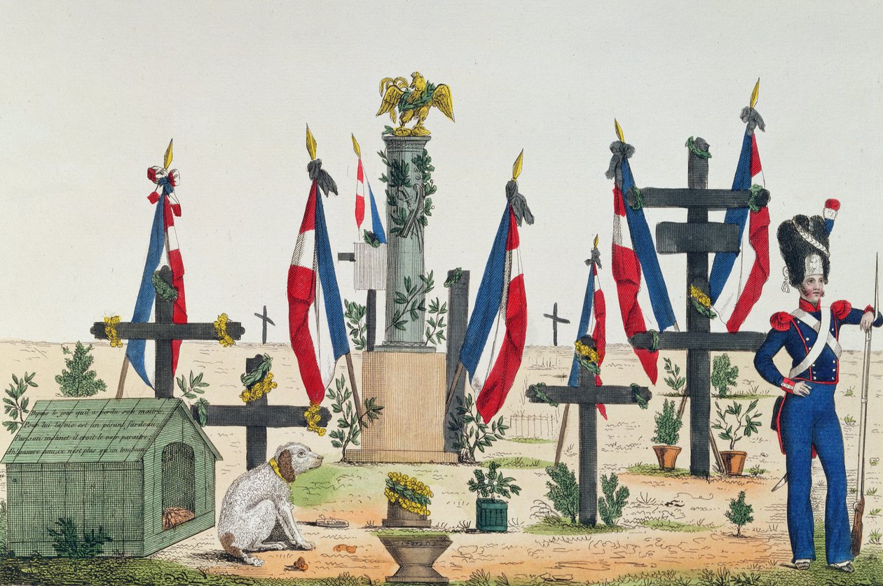 Medor, लौवर का वफादार कुत्ता, c.1831 द्वारा फ्रेंच स्कूल