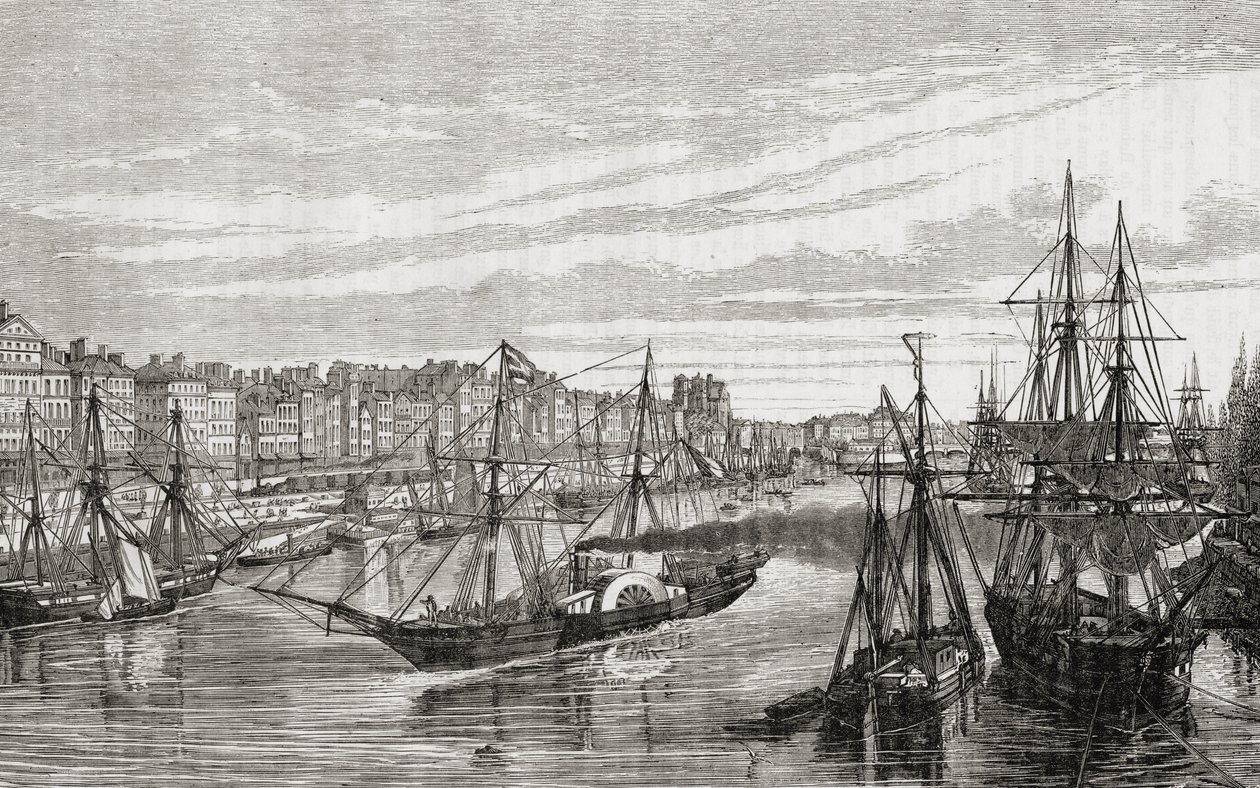 18 वीं शताब्दी में, लुईस ब्लैंक (1811-82) द्वारा चार्ल्स मौरैंड (fl.1863-81) द्वारा 1847-62 में उत्कीर्ण, फ्रांस की &39;फ्रांसीसी क्रांति का इतिहास&39; द्वारा फ्रेंच स्कूल