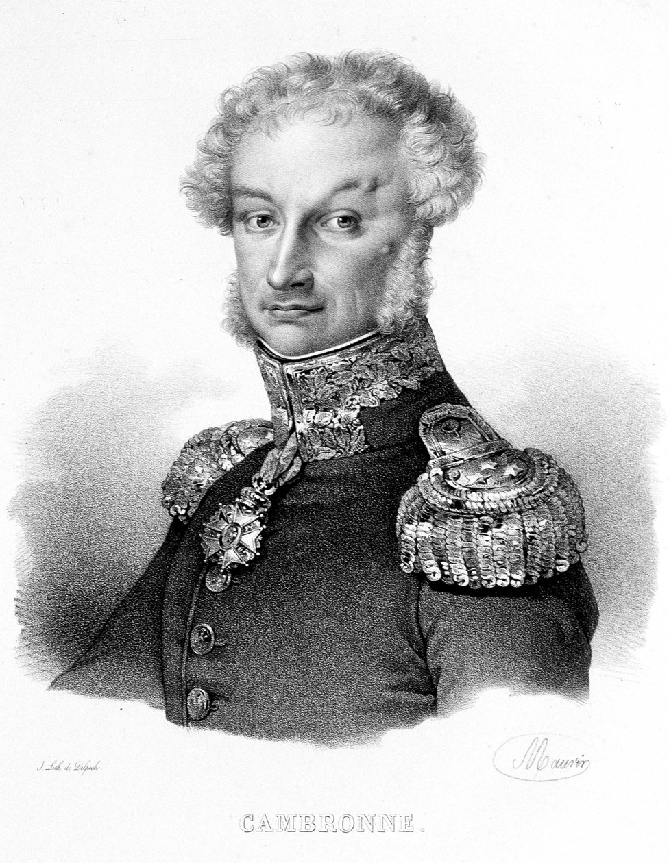 पियरे, विस्काउंट कैम्ब्रोन, फ्रांसीसी जनरल (1770-1842)। द्वारा फ्रेंच स्कूल