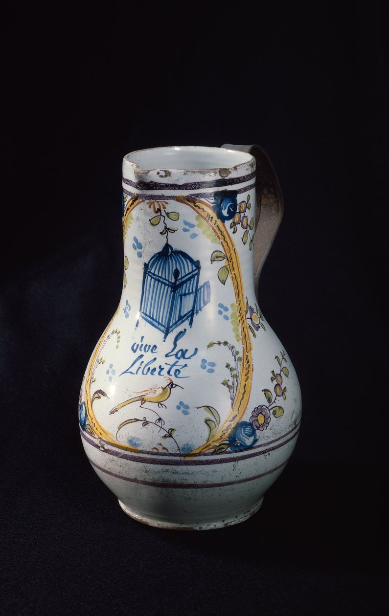 शिलालेख Vive la Liberte, 1789 (सिरेमिक) द्वारा फ्रेंच स्कूल