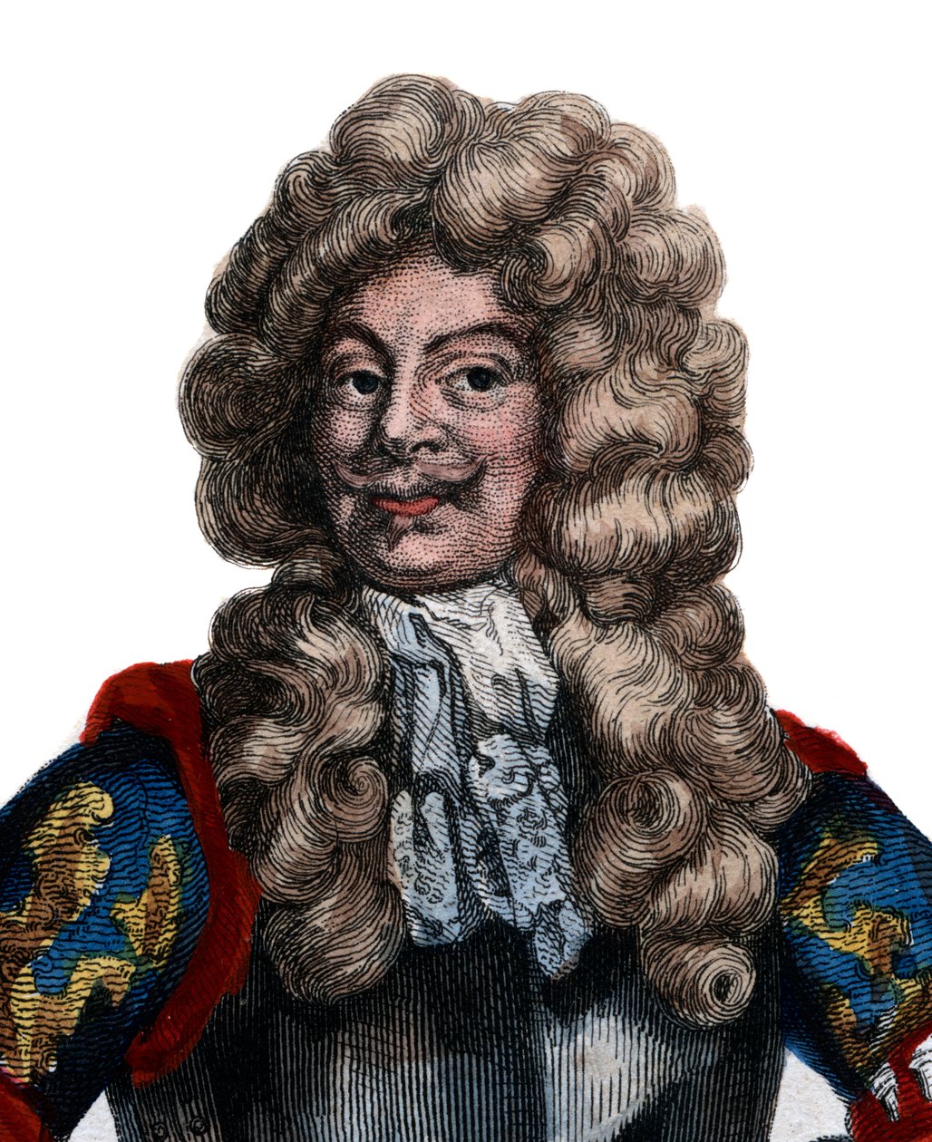 अब्राहम ड्यूक्सने (1610-1688), फ्रेंच मार्किस और नौसेना अधिकारी के चित्र। द्वारा फ्रेंच स्कूल