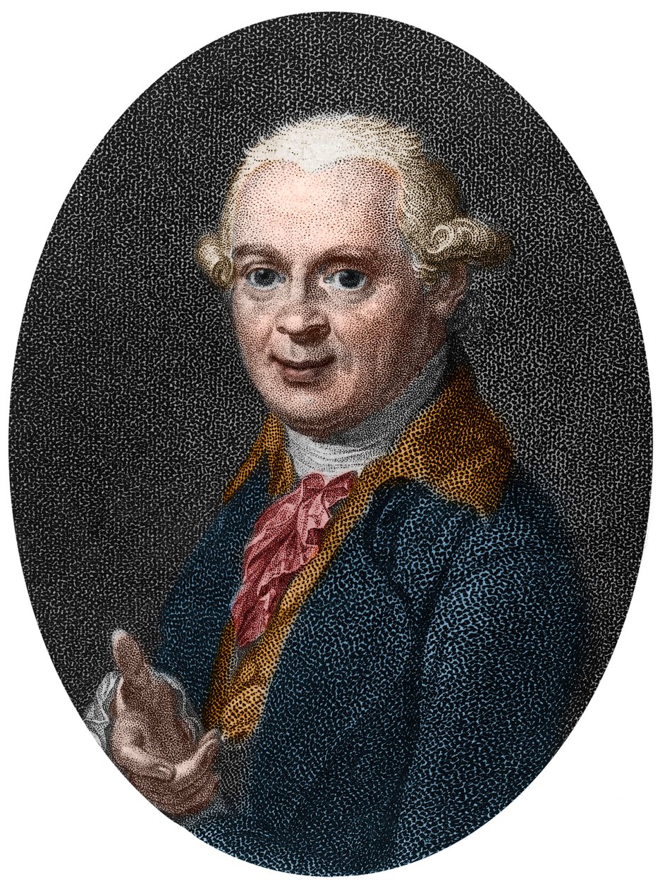 जर्मन भूविज्ञानी अब्राहम गोटलॉब वर्नर (1750-1817) का पोर्ट्रेट द्वारा फ्रेंच स्कूल
