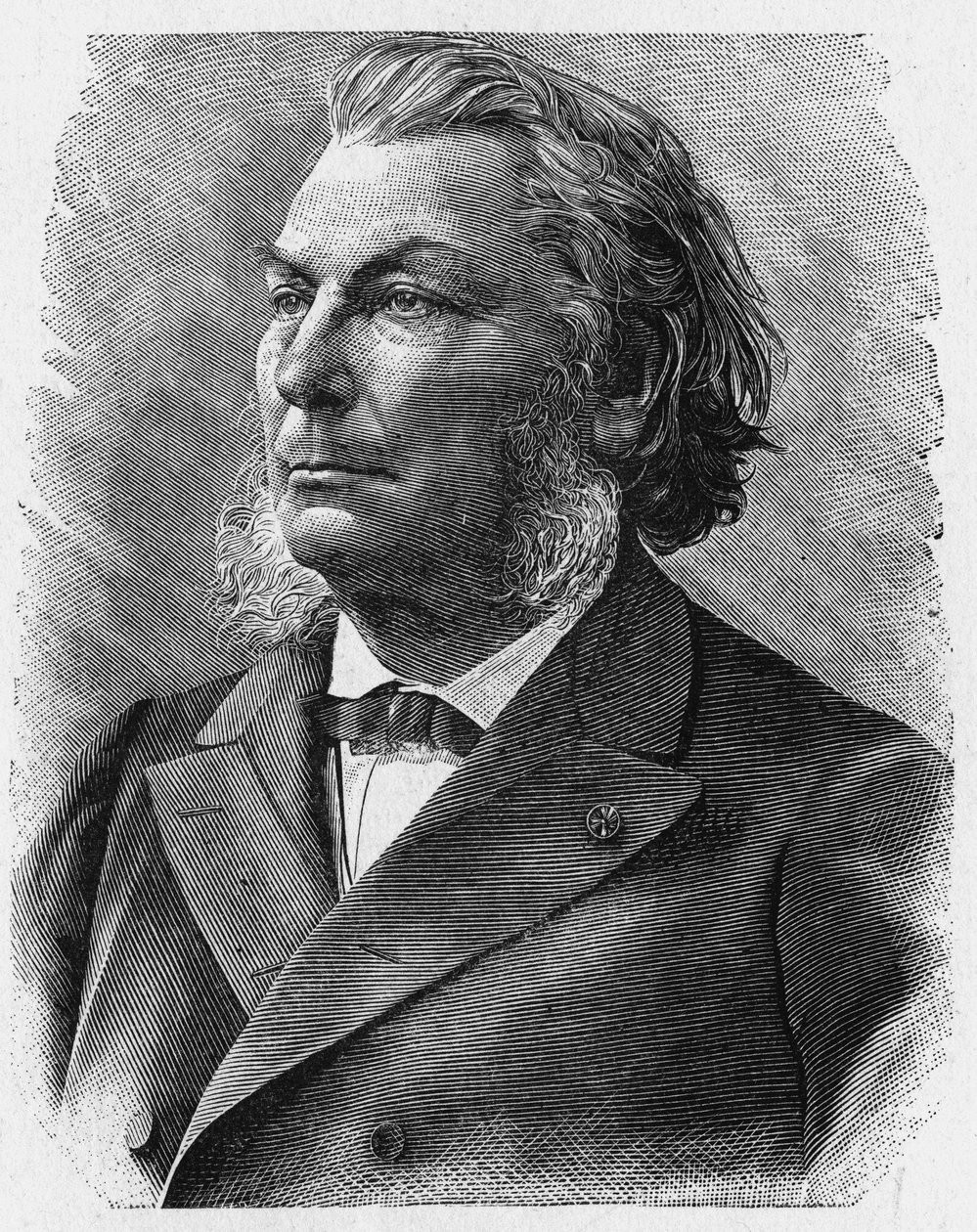 एडमिरल मौचेज़ का पोर्ट्रेट (1821 - 1892) - "" एल्बम ऑफ़ साइंस में; प्रसिद्ध विद्वान; महान खोजें ”” ”1896। द्वारा फ्रेंच स्कूल