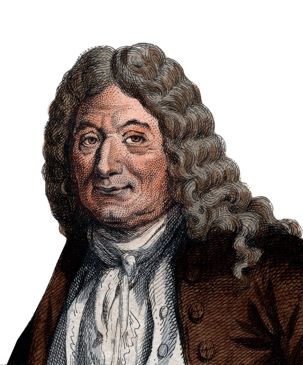 पोर्ट ऑफ़ एलेन रेने लेसेज (ले सेज) (1668-1747), फ्रांसीसी उपन्यासकार और नाटककार। द्वारा फ्रेंच स्कूल