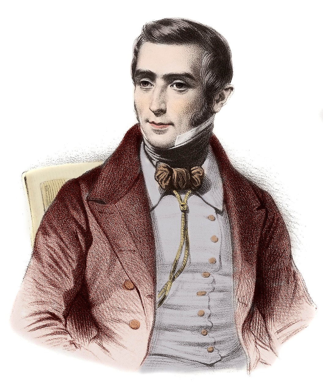 ऑगस्टिन यूजीन स्क्राइब का पोर्ट्रेट (1791-1861), फ्रांसीसी उपन्यासकार - पोर्ट्रेट ऑफ यूजीन स्क्राइब (1791-1861), नैतिकता के हास्य के फ्रांसीसी लेखक द्वारा फ्रेंच स्कूल