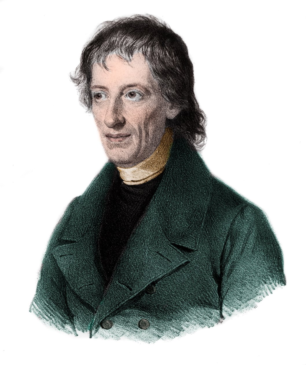 बर्नहार्ड प्लासीडस के पोर्ट्रेट जोहान नेपोमुक बोलजानो (1781-1848), बोहेमियन गणितज्ञ, तर्कशास्त्री, दार्शनिक, धर्मशास्त्री। द्वारा फ्रेंच स्कूल