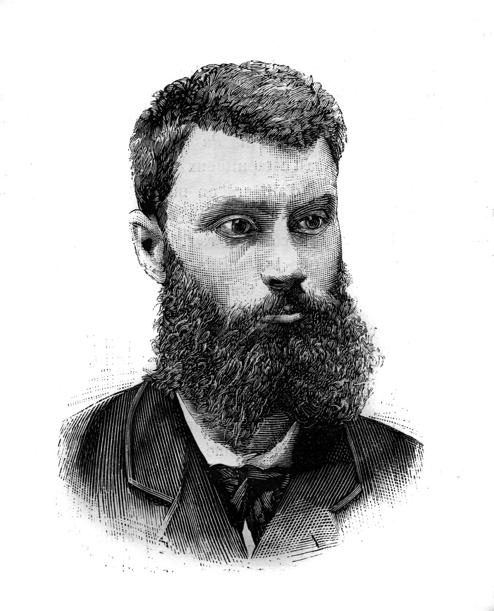 चार्ल्स केमिली पेलेटन (1846-1915) का पोर्ट्रेट, फ्रांसीसी राजनीतिज्ञ, पत्रकार और लेखक। "" ले मोंडे इलस्ट्र्रे "में उत्कीर्णन", 2 जनवरी द्वारा फ्रेंच स्कूल