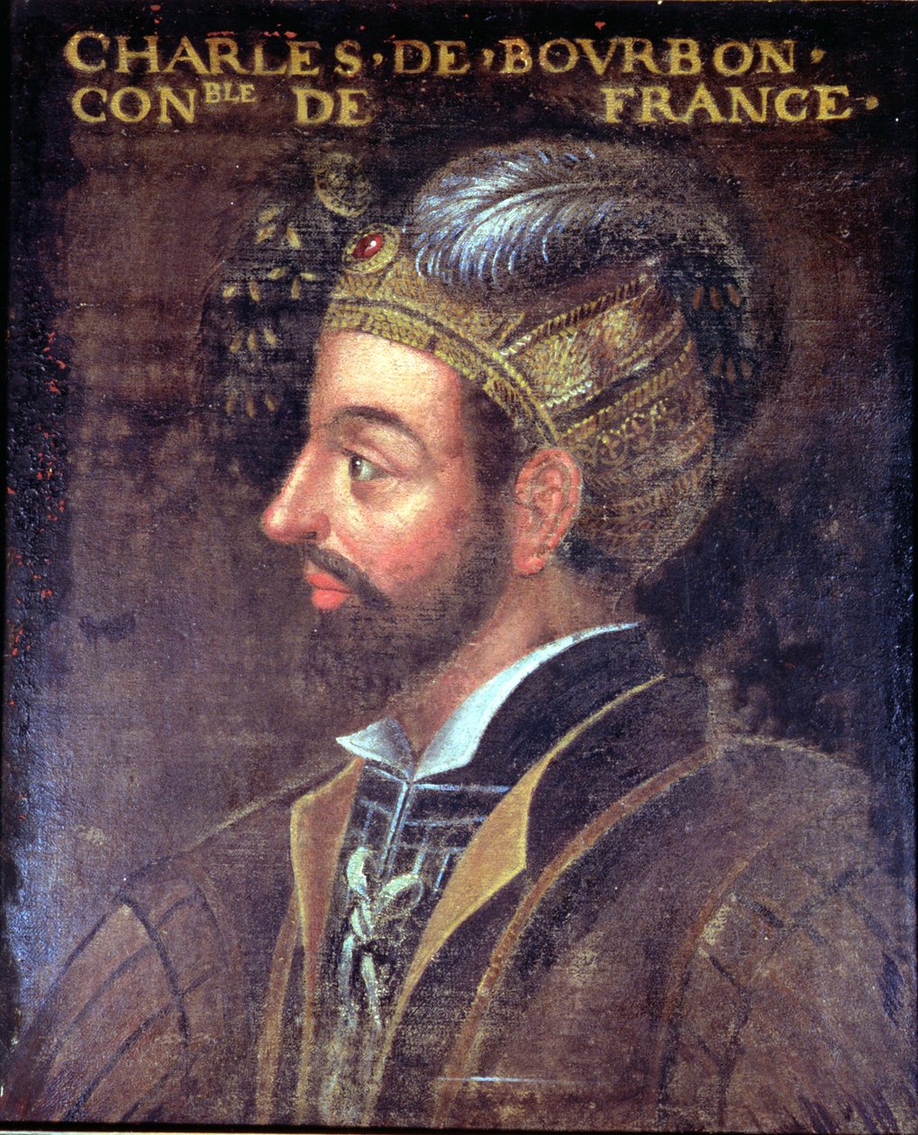 पोर्ट ऑफ़ चार्ल्स III (1490-1527) ड्यूक ऑफ़ बोरबन, 1617-38 द्वारा फ्रेंच स्कूल