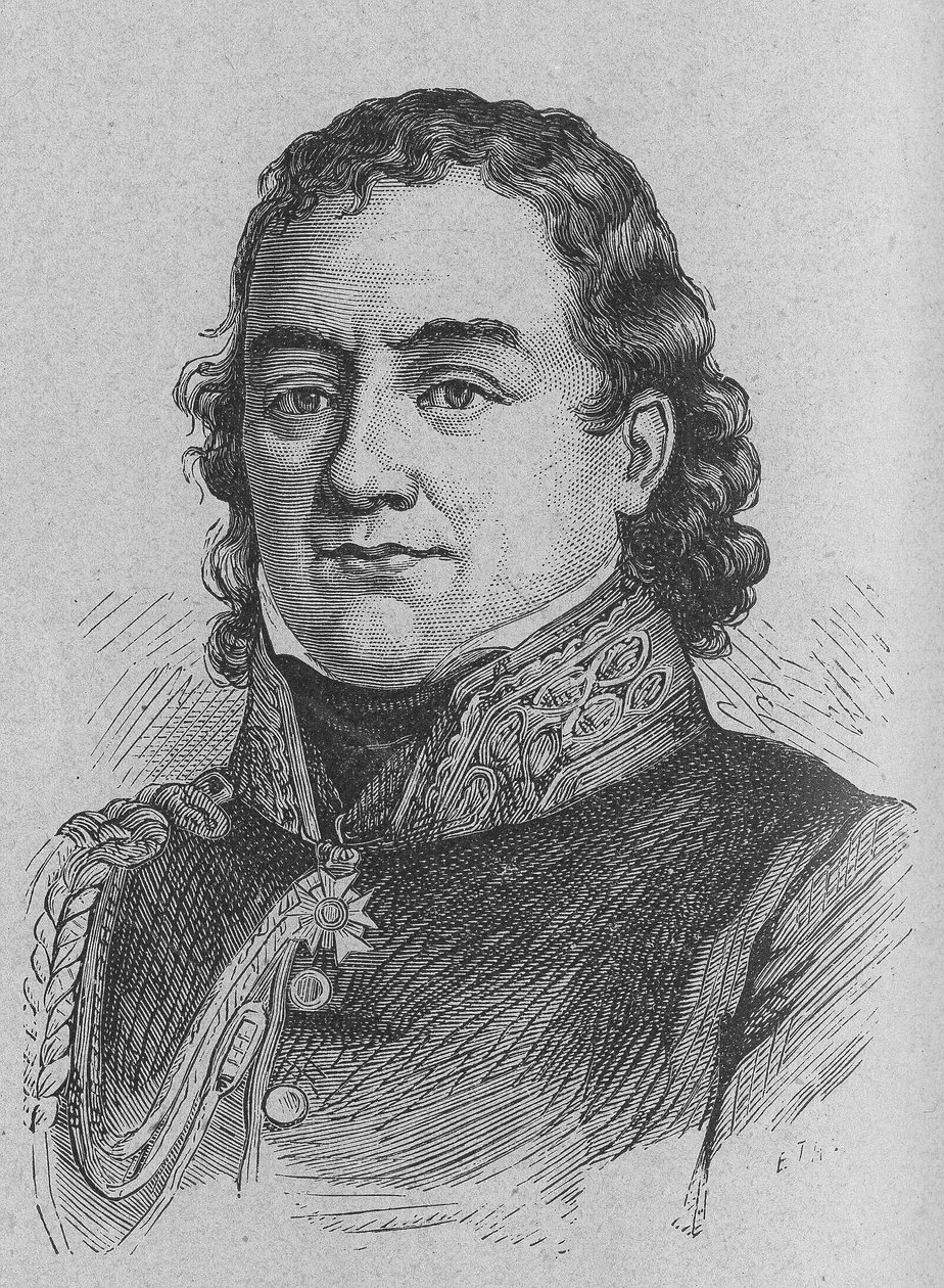 डोमिनिक जीन का पोर्ट्रेट, बैरन लैरी (1766 - 1842), फ्रांसीसी सैन्य सर्जन - "" एल्बम डे ला साइंस में; प्रसिद्ध वैज्ञानिक; महान खोजें ”” ”1896। द्वारा फ्रेंच स्कूल