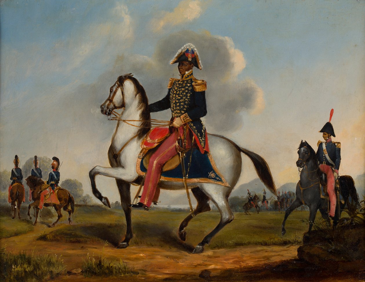 फ्रेंकोइस-डोमिनिक टूसेंट एल ओवरचर का पोर्ट्रेट (1743-1803) (कैनवास पर तेल) द्वारा फ्रेंच स्कूल