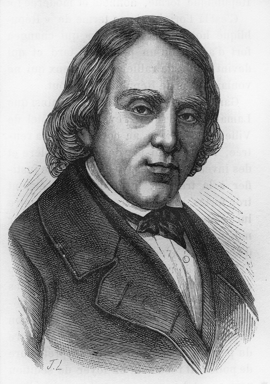 फ्रांकोइस विंसेंट रास्पेल (1794-1878) का पोर्ट्रेट, फ्रांसीसी जीवविज्ञानी, रसायनज्ञ और राजनीतिज्ञ। द्वारा फ्रेंच स्कूल