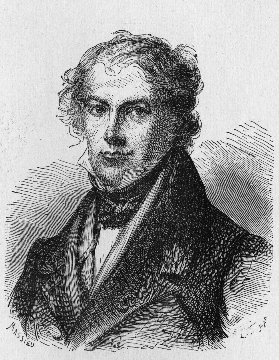 जेबी बायोट का पोर्ट्रेट (1774 - 1862), फ्रांसीसी भौतिक विज्ञानी - "" एल्बम डे ला साइंस में; प्रसिद्ध वैज्ञानिक; महान खोजें ”” ”1896। द्वारा फ्रेंच स्कूल