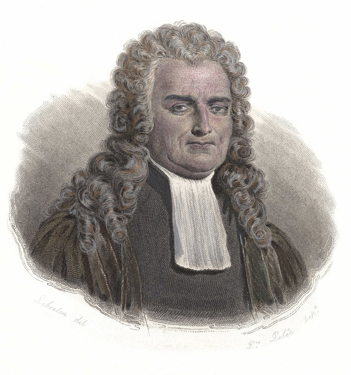जीन बैप्टिस्ट एंटोनी डी मोंटियन (1733-1820), फ्रांसीसी अर्थशास्त्री और मजिस्ट्रेट का पोर्ट्रेट। "उपयोगी पुरुषों के चित्र" में द्वारा फ्रेंच स्कूल