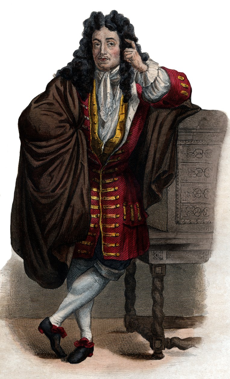 जीन डे ला ब्रुयेरे (लबरूइरे) (1645-1696), फ्रांसीसी निबंधकार और नैतिकतावादी द्वारा फ्रेंच स्कूल
