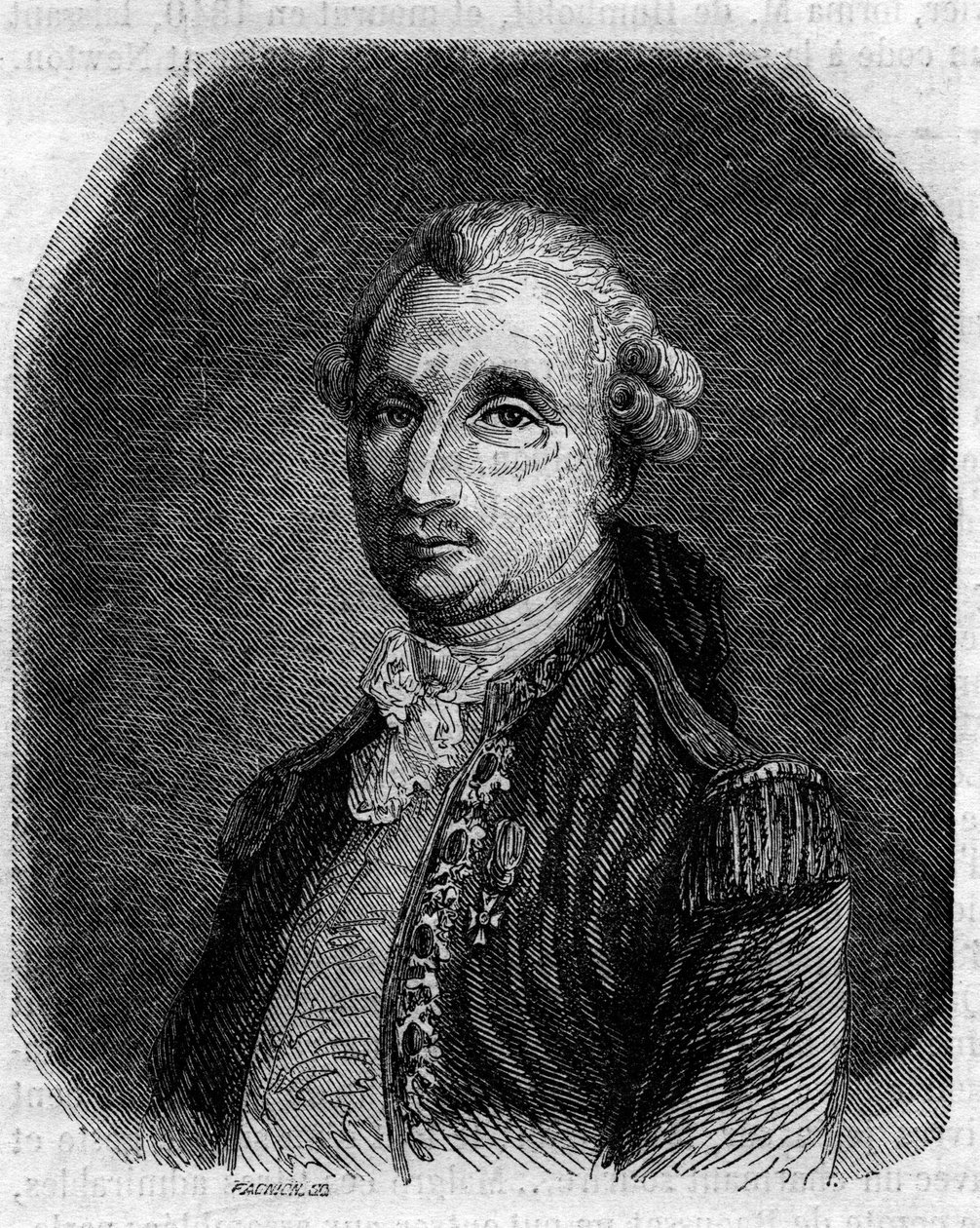 जोहान फ्रेडरिक ब्लुमेनबैक (1752-1840), जर्मन मानवविज्ञानी और जीवविज्ञानी का पोर्ट्रेट। 1852 से उत्कीर्णन। द्वारा फ्रेंच स्कूल