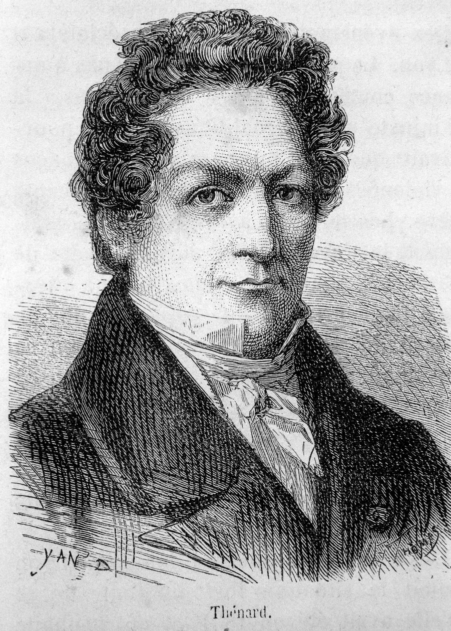 लुई जैक्स थेनार्ड का पोर्ट्रेट (1777-1857), फ्रांसीसी रसायनज्ञ। द्वारा फ्रेंच स्कूल
