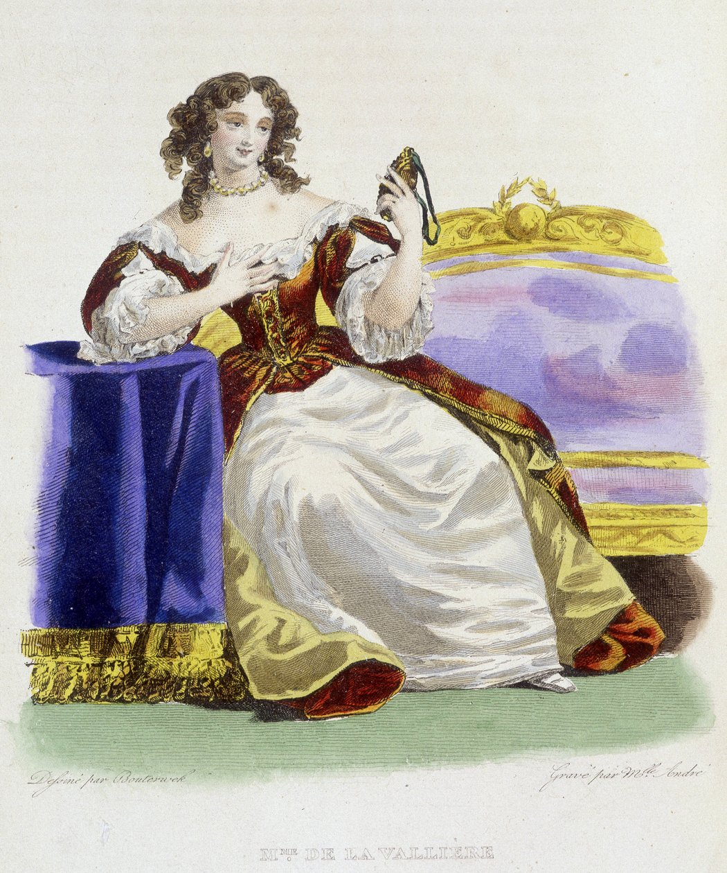 लुईस फ्रांकोइस डे ला वल्लिएरे (1644 - 1710) का पोर्ट्रेट। द्वारा फ्रेंच स्कूल