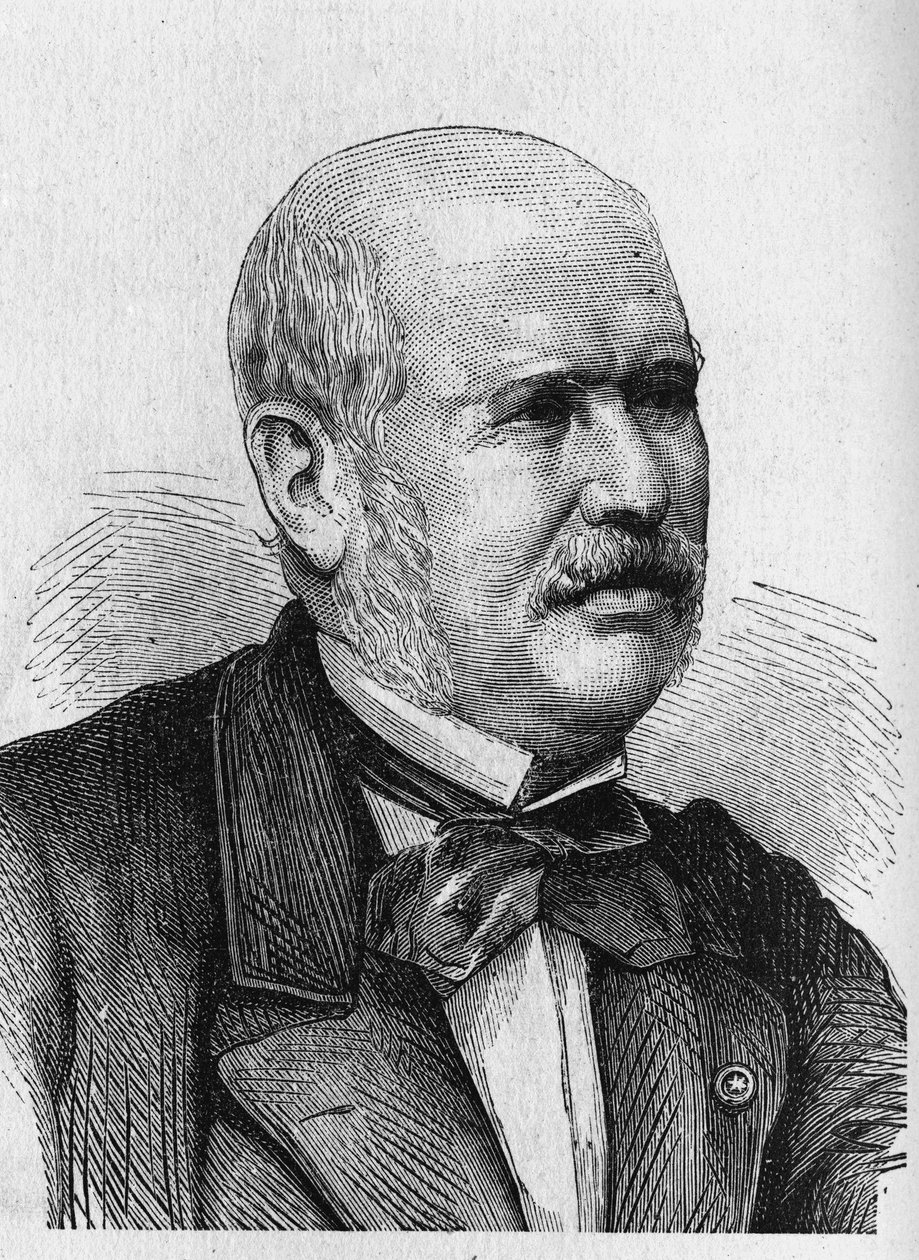 एमएफई बेलग्रैंड का पोर्ट्रेट (1810 - 1878) - "" एल्बम ऑफ साइंस में; प्रसिद्ध विद्वान; महान खोजें ”” ”1896। द्वारा फ्रेंच स्कूल