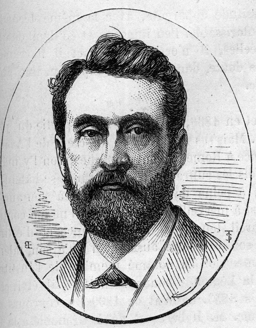 पॉल डुबोइस (1829-1905) का पोर्ट्रेट, फ्रांसीसी मूर्तिकार। 2 मई 1874 को "" ले मोंडे इलस्ट्रे "" n ° 890 में उत्कीर्णन। द्वारा फ्रेंच स्कूल