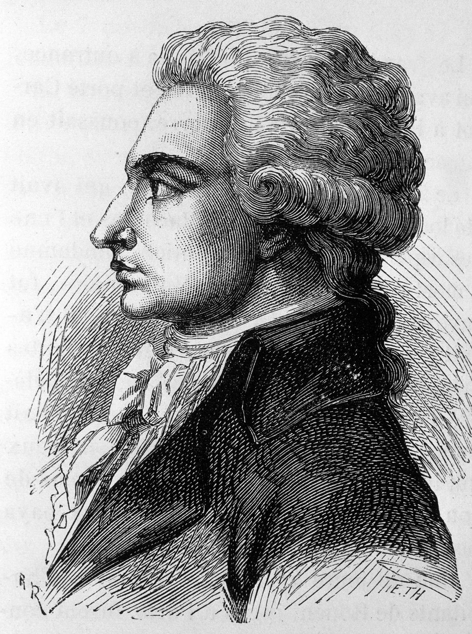 फिलिप एंटोनी मर्लिन का पोर्ट्रेट, डिट मर्लिन डी डौई (1754-1838), फ्रांसीसी राजनीतिज्ञ। हेनरी मार्टिन द्वारा "" फ्रांस का इतिहास "" में द्वारा फ्रेंच स्कूल