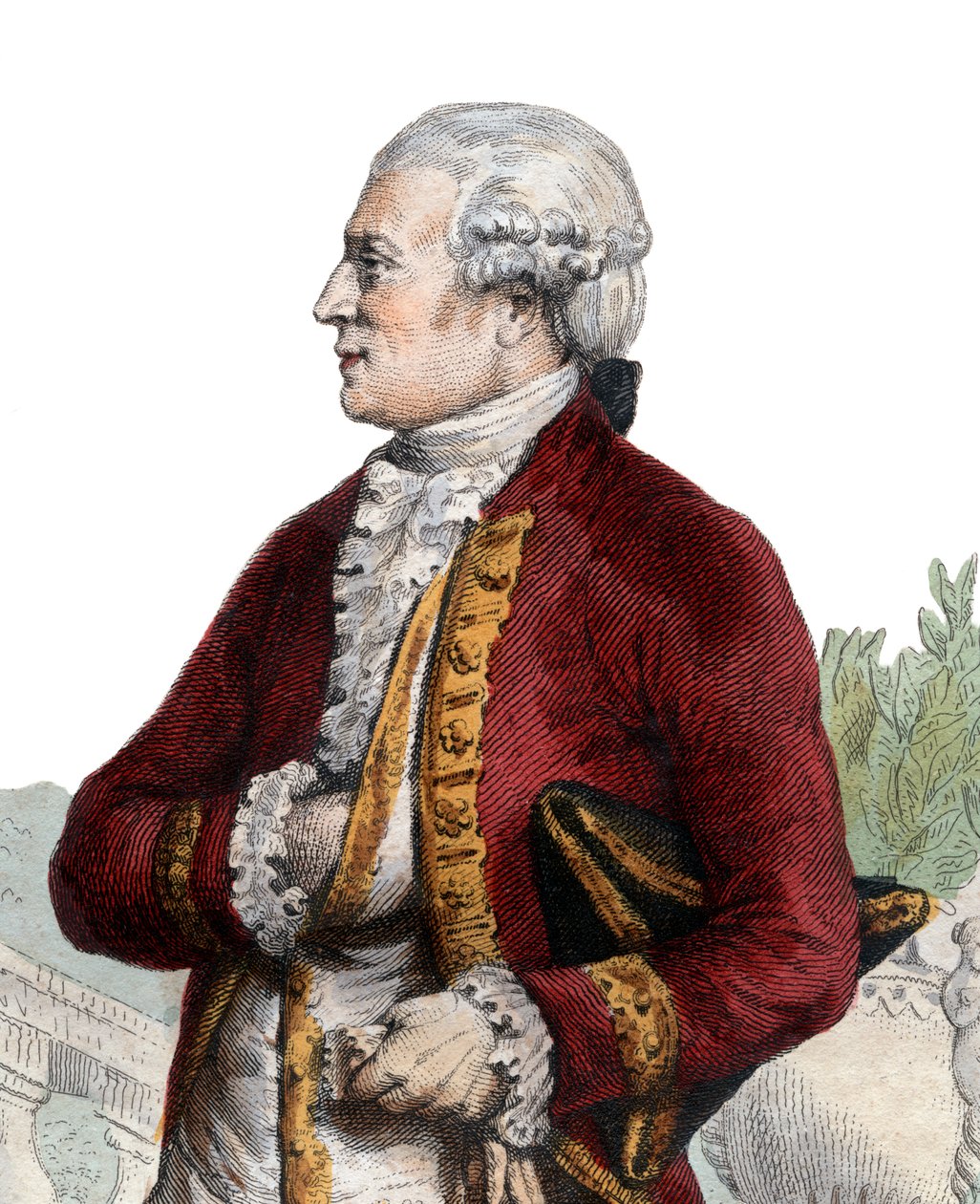 पियरे ऑगस्टिन कैरन डी बेउमार्चिस (1732-1799), फ्रेंच घड़ीसाज़, आविष्कारक, संगीतकार, राजनयिक और लेखक के चित्र। द्वारा फ्रेंच स्कूल