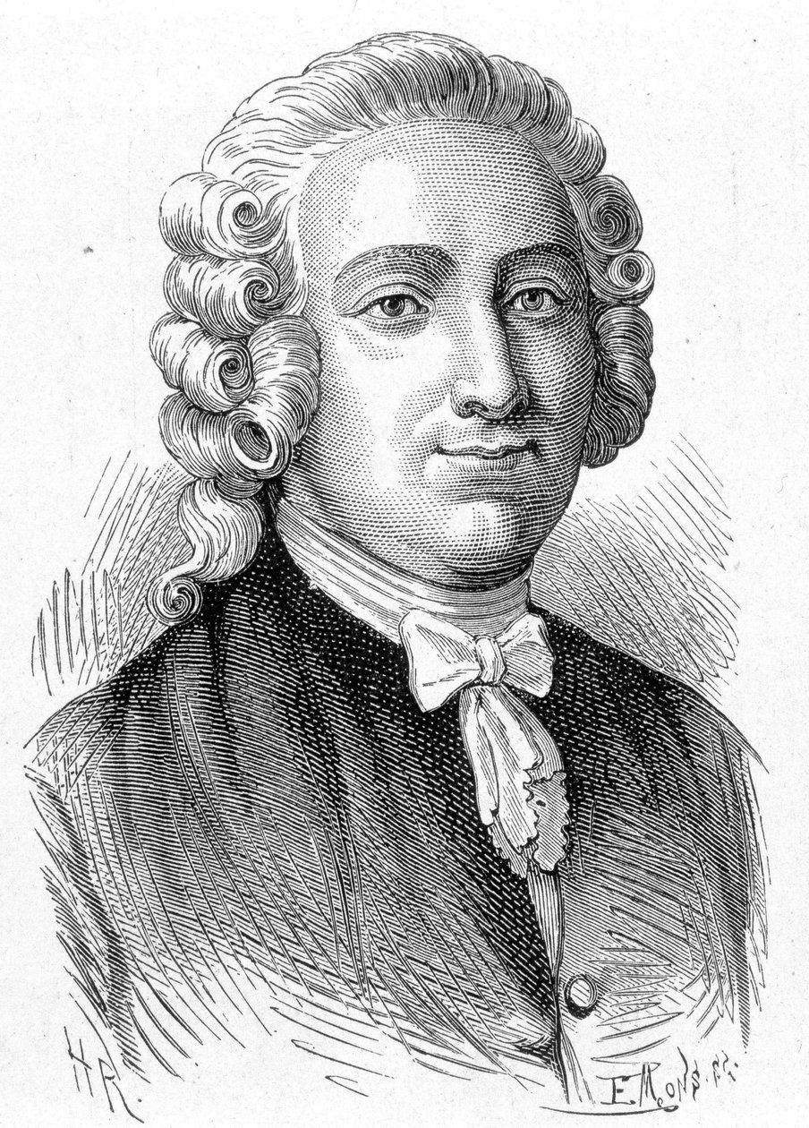 पियरे जोसेफ मैकेर (1718 - 1784), फ्रांसीसी रसायनज्ञ और चिकित्सक का पोर्ट्रेट - "एल्बम डे ला साइंस" में; प्रसिद्ध वैज्ञानिक; महान खोजें ”” ”1896। द्वारा फ्रेंच स्कूल