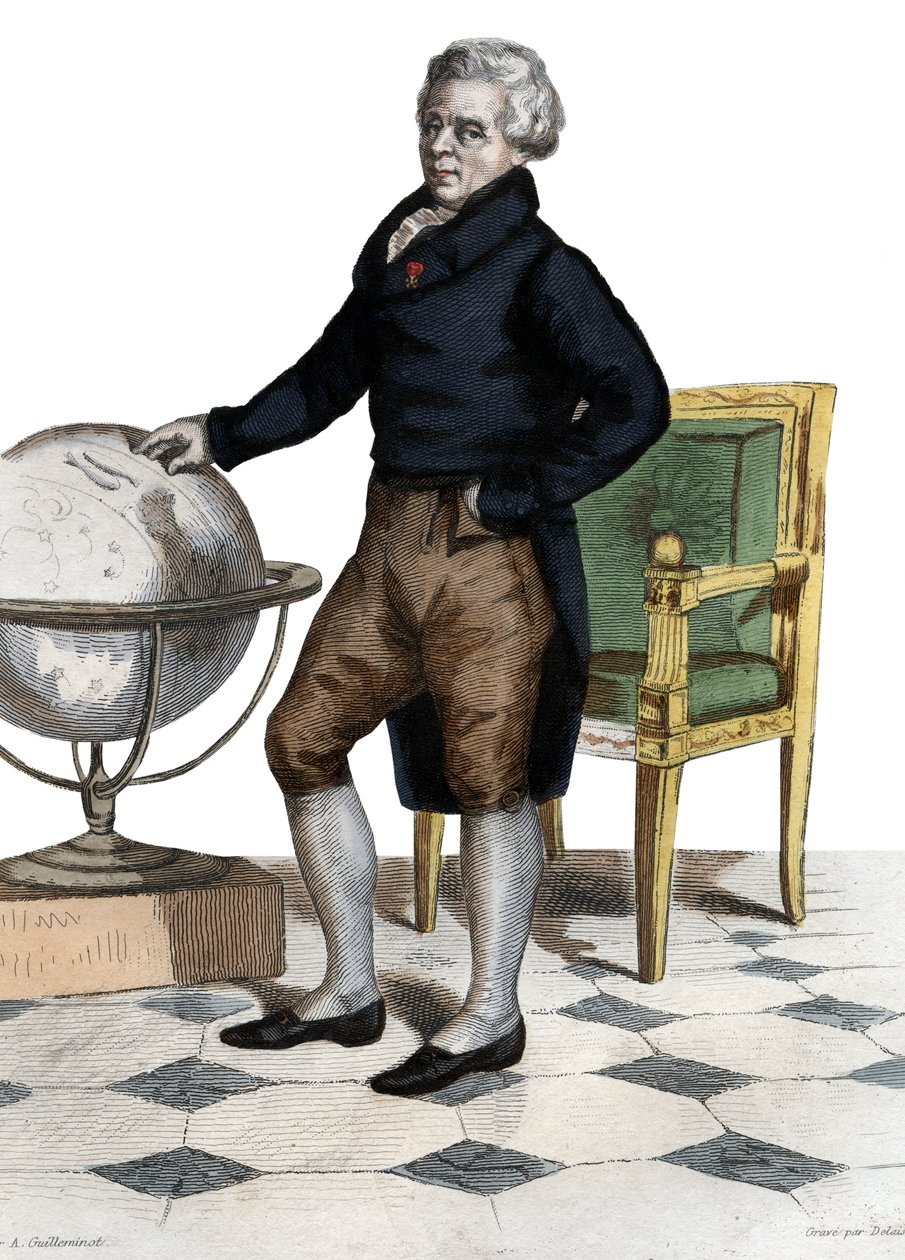 पियरे साइमन का पोर्ट्रेट, मार्किस डी लाप्लास (ला प्लेस) (1749-1827), फ्रांसीसी गणितज्ञ और खगोलशास्त्री। द्वारा फ्रेंच स्कूल