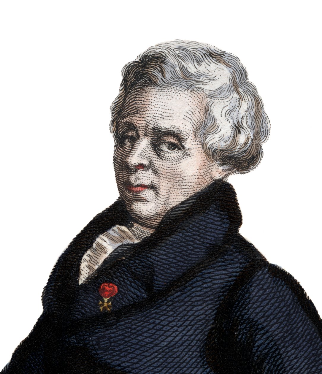 पियरे साइमन का पोर्ट्रेट, मार्किस डी लाप्लास (ला प्लेस) (1749-1827), फ्रांसीसी गणितज्ञ और खगोलशास्त्री। द्वारा फ्रेंच स्कूल
