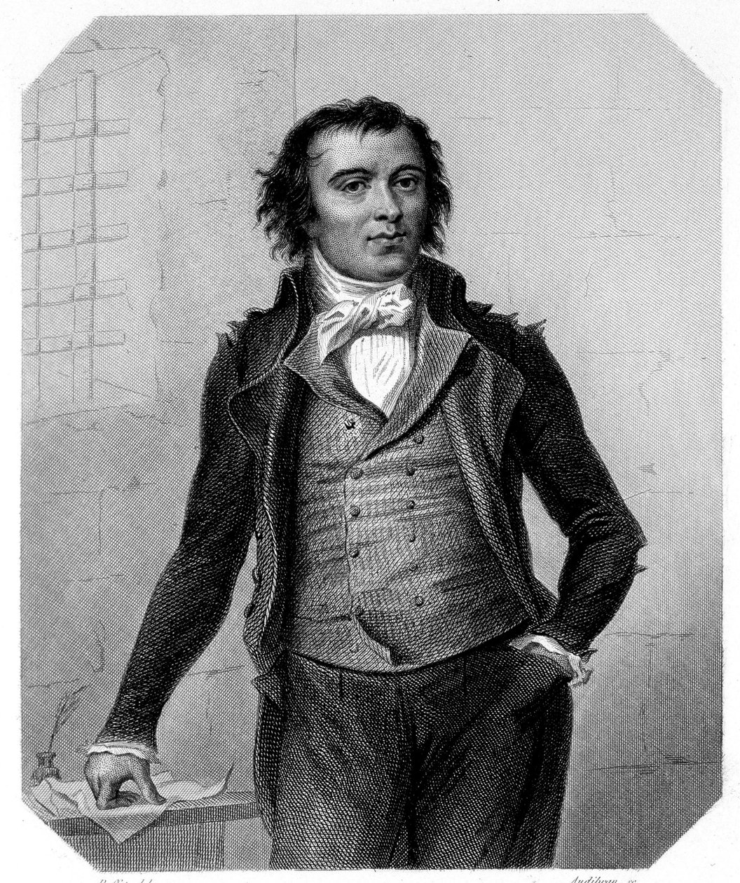 पियरे विक्टुरियन वर्गियाउड (1753-1793) का पोर्ट्रेट, फ्रांसीसी राजनीतिज्ञ। गिरोंडिन्स के इतिहास में "लैमार्टिन द्वारा" द्वारा फ्रेंच स्कूल