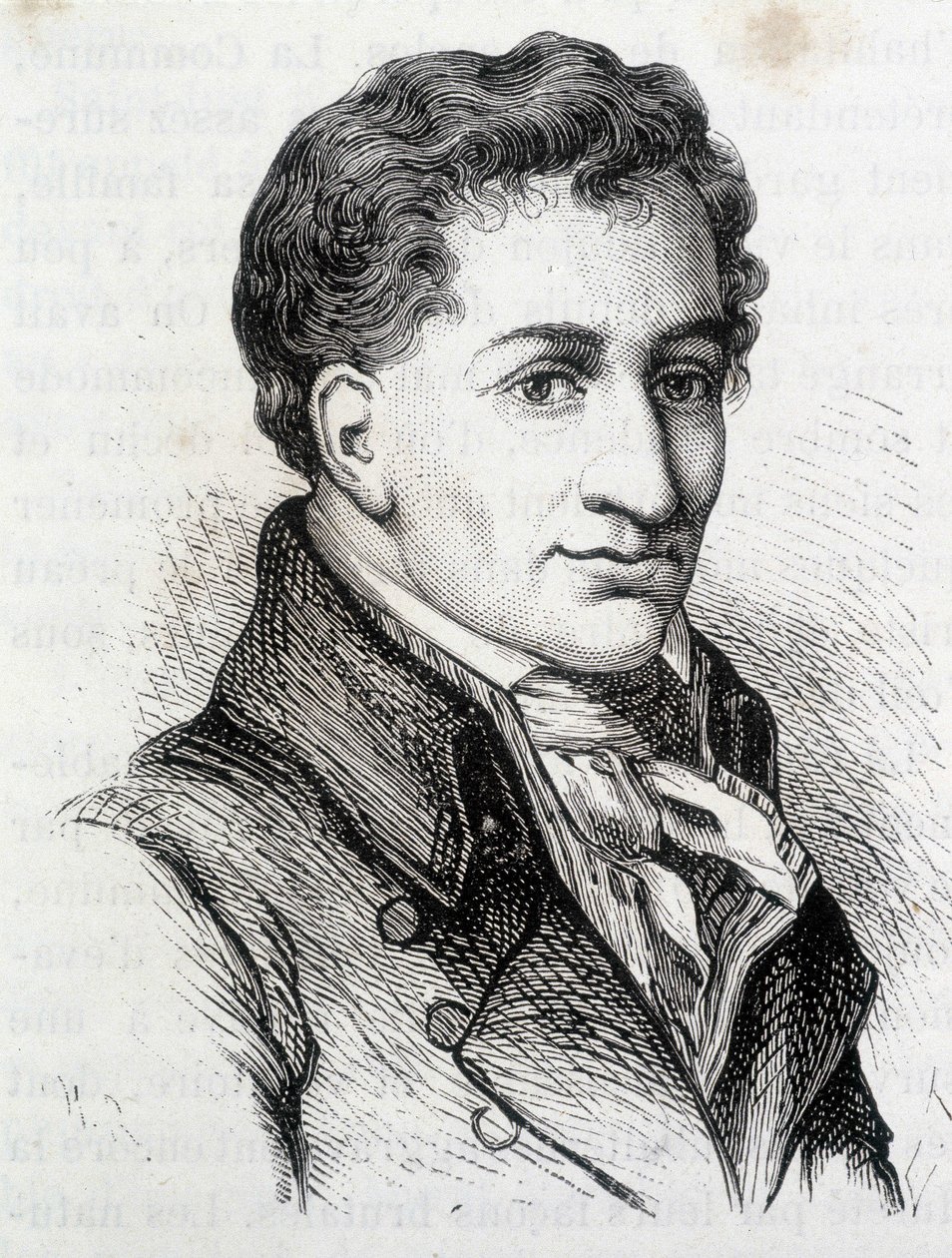 रॉबर्ट लिंडेट का पोर्ट्रेट (1746 - 1825), राजनीतिज्ञ - हेनरी मार्टिन द्वारा "" L'Histoire de France "" में द्वारा फ्रेंच स्कूल