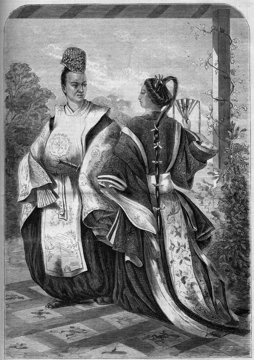 सम्राट कोमेई के चित्र (1831-1867) द्वारा फ्रेंच स्कूल