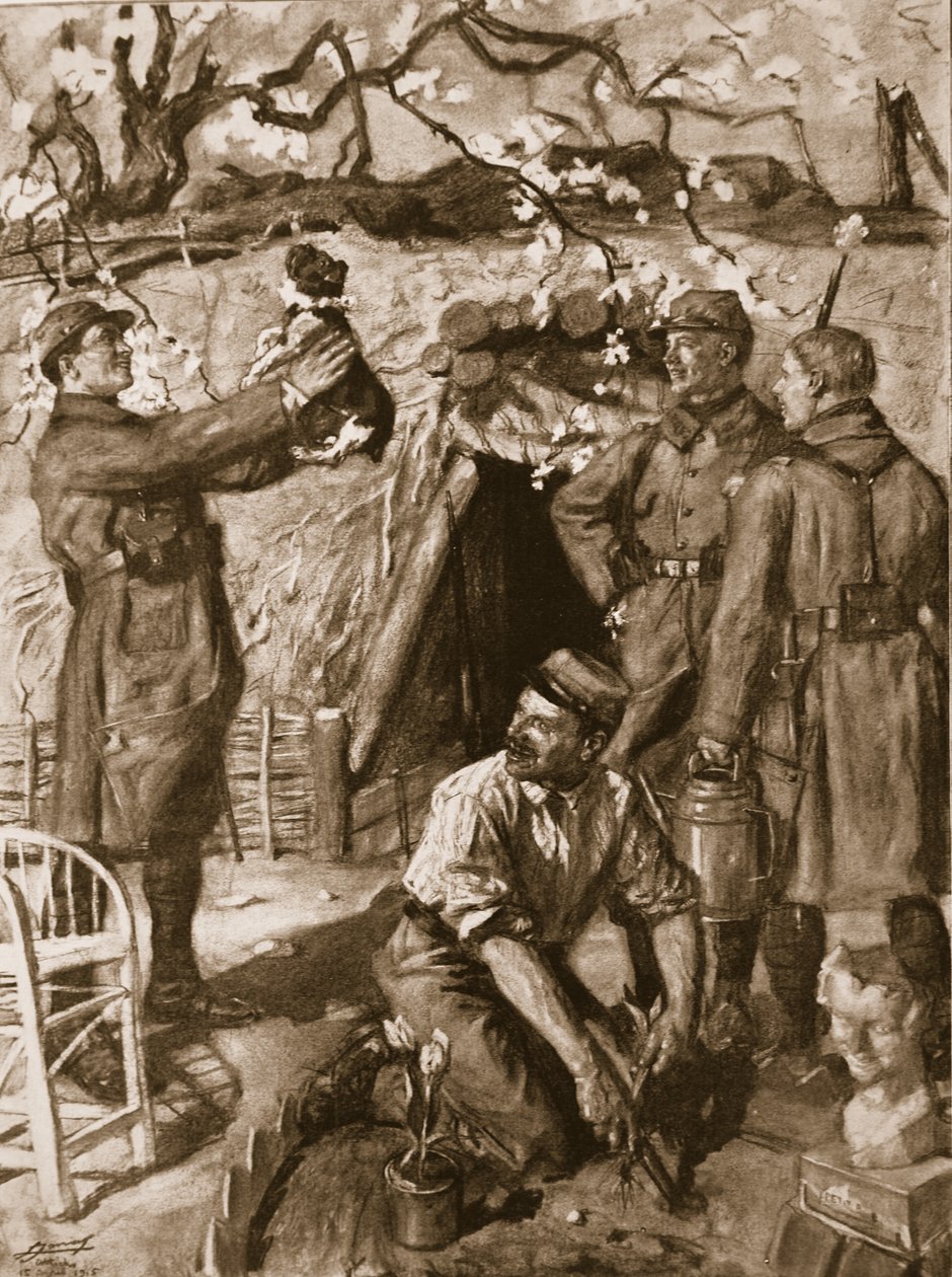 मनोरंजन का समय, 1915 द्वारा फ्रेंच स्कूल