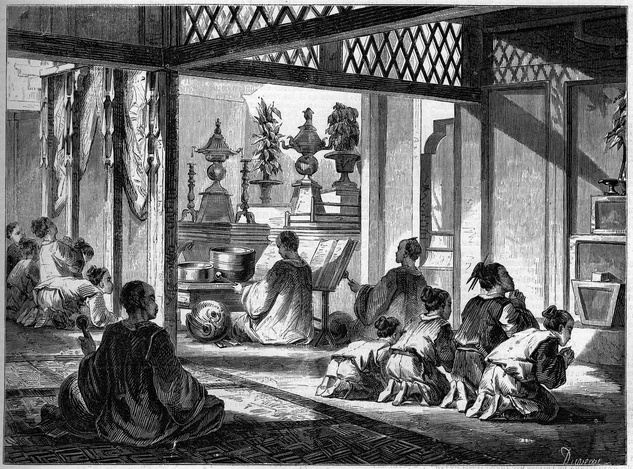धार्मिक मंदिर, चीन द्वारा फ्रेंच स्कूल