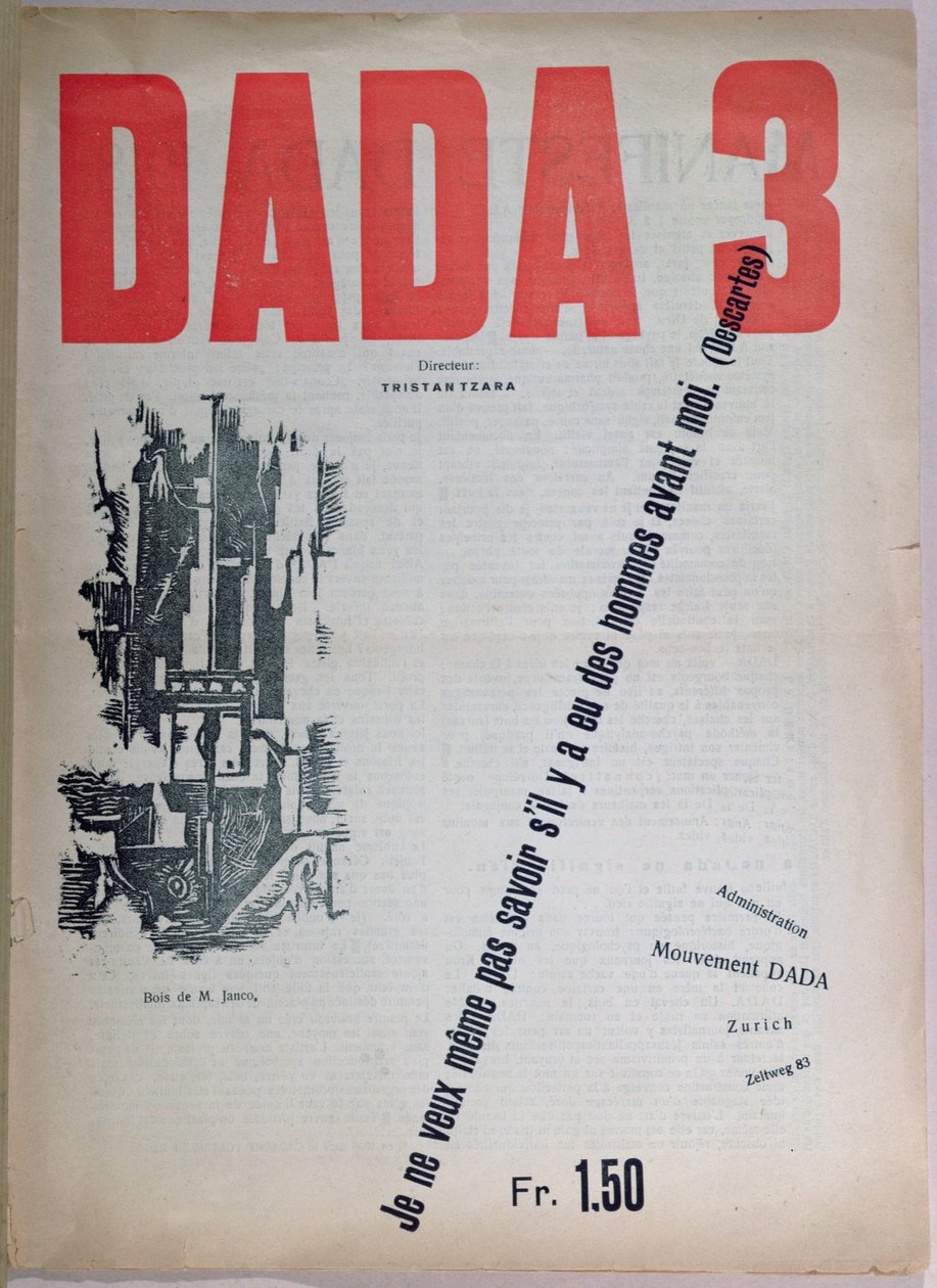 रिव्यू दादा नंबर 3, दिसंबर 1918 द्वारा फ्रेंच स्कूल