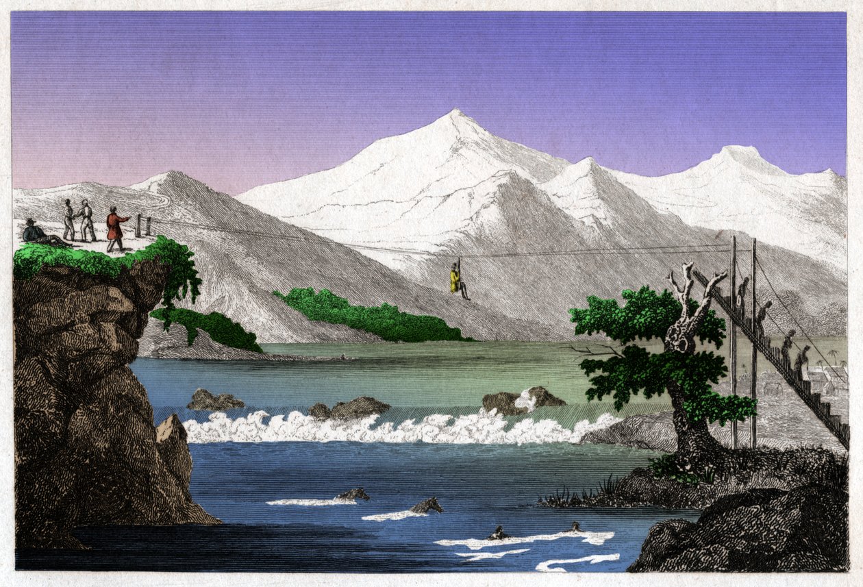 रियो मगदलीना। (उत्कीर्णन, सीए। 1840) द्वारा फ्रेंच स्कूल