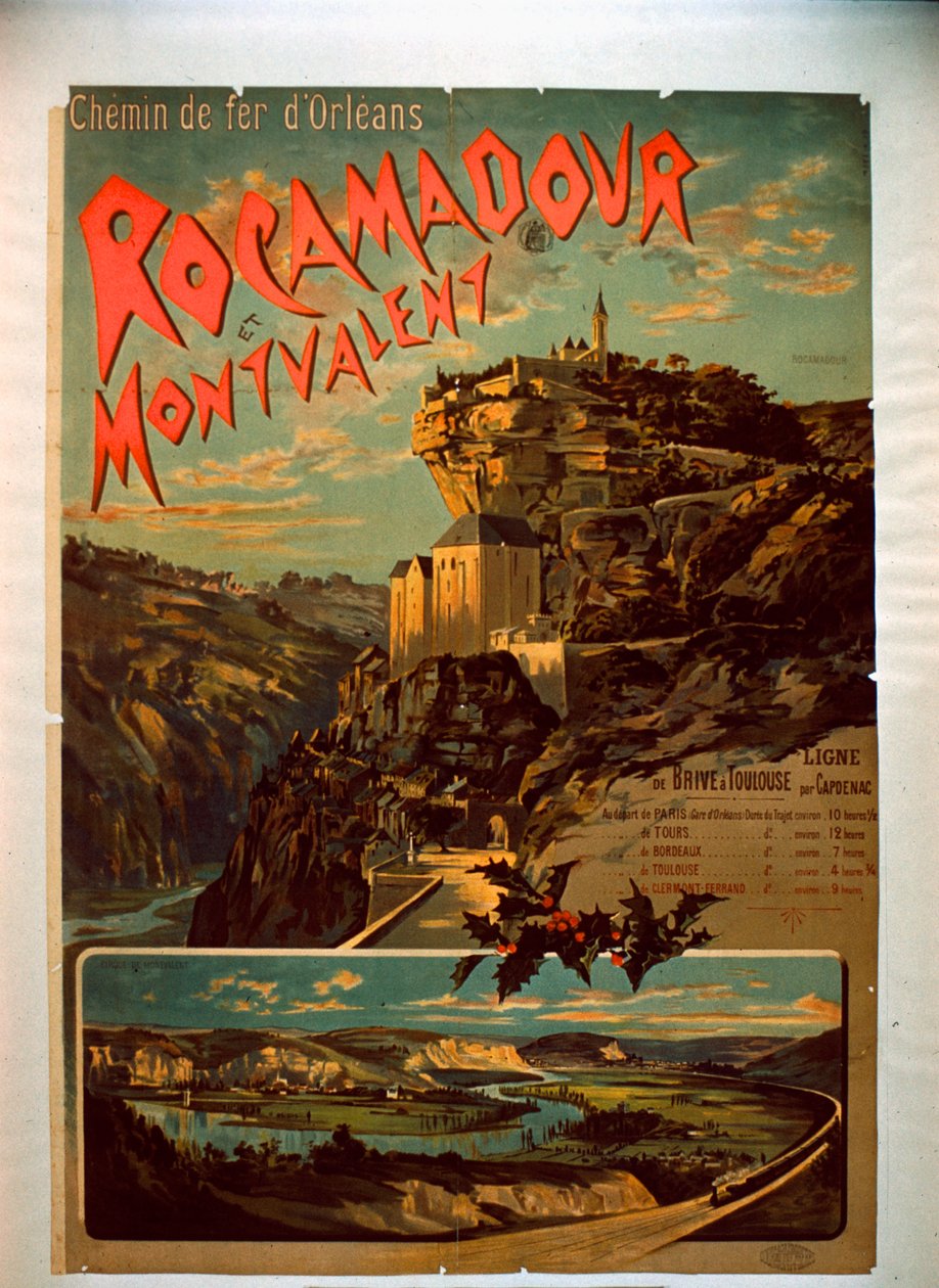 रोसमादोर और मॉन्टवलेंट, c.1900 द्वारा फ्रेंच स्कूल