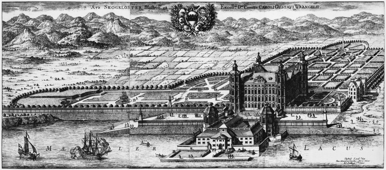 Skokloster Castle द्वारा फ्रेंच स्कूल