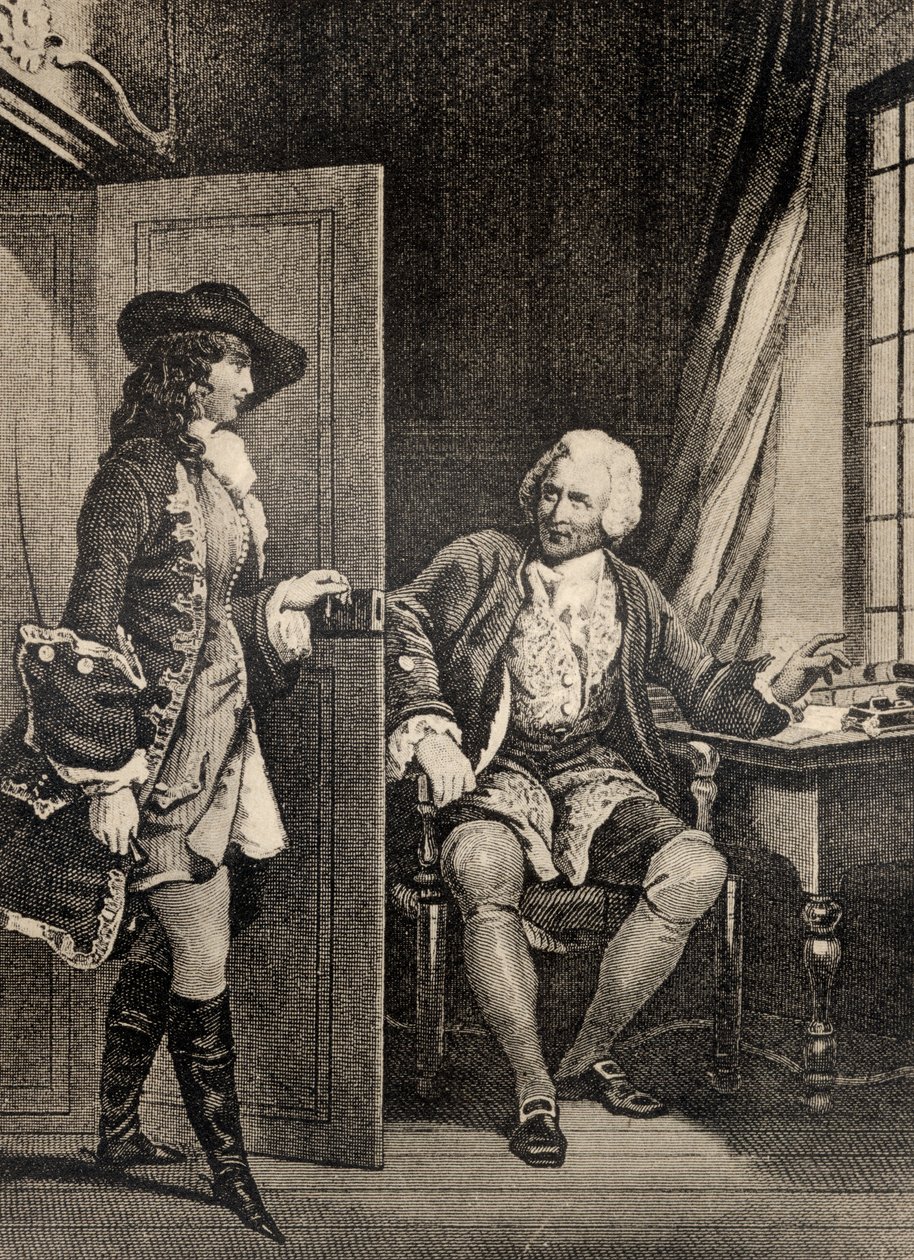 सोफी dHoudetot, पियरे Trahard द्वारा XVIII सदी के फ्रांसीसी संवेदनशीलता के परास्नातक से द्वारा फ्रेंच स्कूल