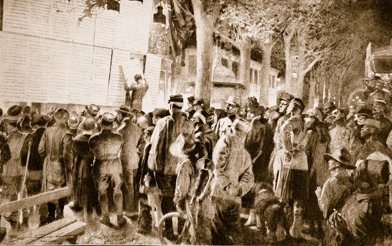 नाइस में युद्ध समाचार का अध्ययन: फ्रेंच रिवेरा, 1914-19 पर एक कॉस्पैजियन क्राउड द्वारा फ्रेंच स्कूल