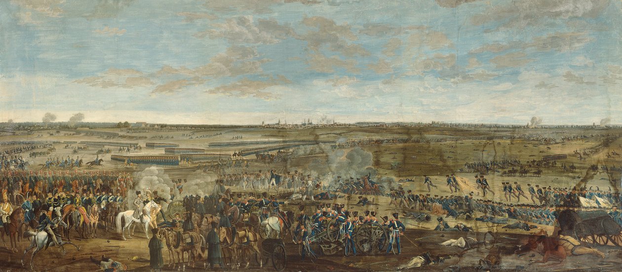 लीपज़िग की लड़ाई, 18 वीं Ocober 1813 (विस्तार के लिए 161783 देखें) द्वारा फ्रेंच स्कूल