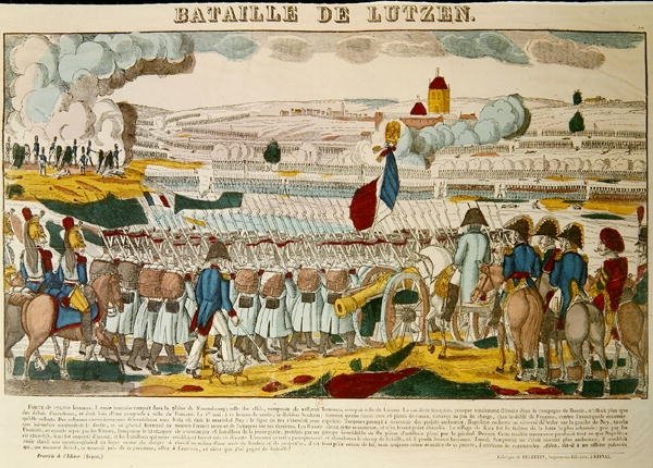 लूत्ज़ेन की लड़ाई, 2 मई 1813 द्वारा फ्रेंच स्कूल
