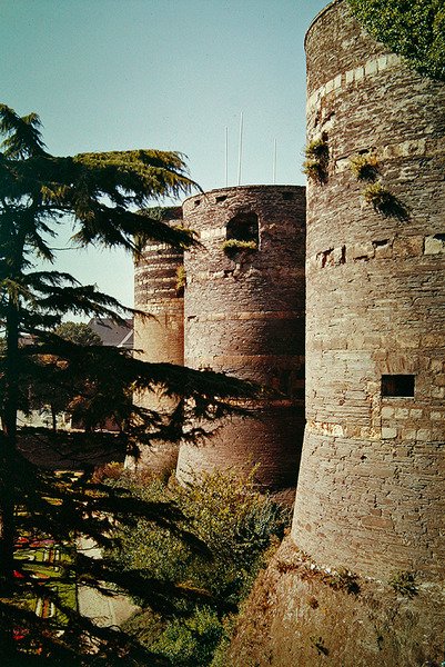 Chateau dAngers, ने 1238 को पूरा किया द्वारा फ्रेंच स्कूल