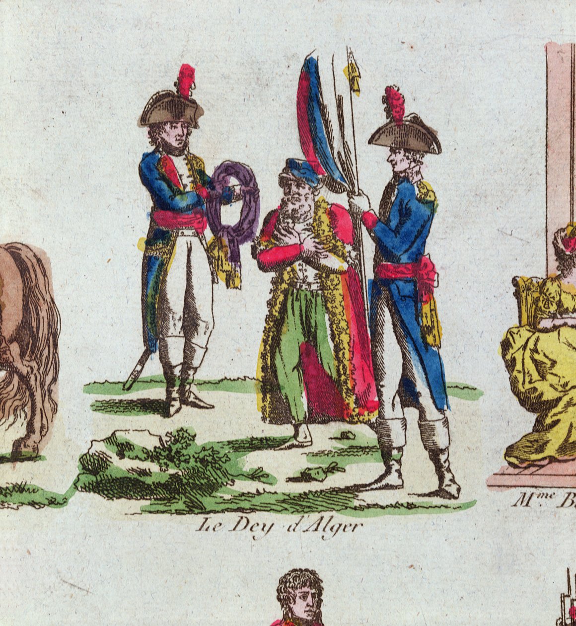अल्जीयर्स के डे, 1799 द्वारा फ्रेंच स्कूल
