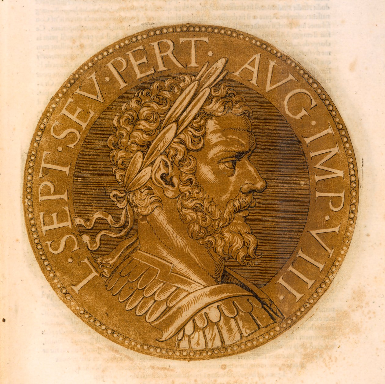 सम्राट लुसियस Septimius Severus द्वारा फ्रेंच स्कूल
