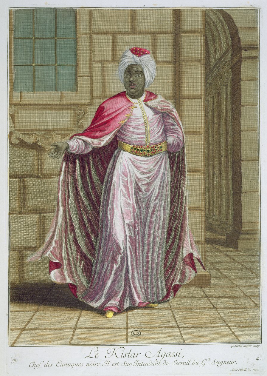 गेरार्ड जीन बैप्टिस्ट स्कॉचिन (1671-1716) 1707-08 द्वारा उत्कीर्ण लेवेंट कॉस्ट्यूम संग्रह से किल्लर-अगासी द्वारा फ्रेंच स्कूल